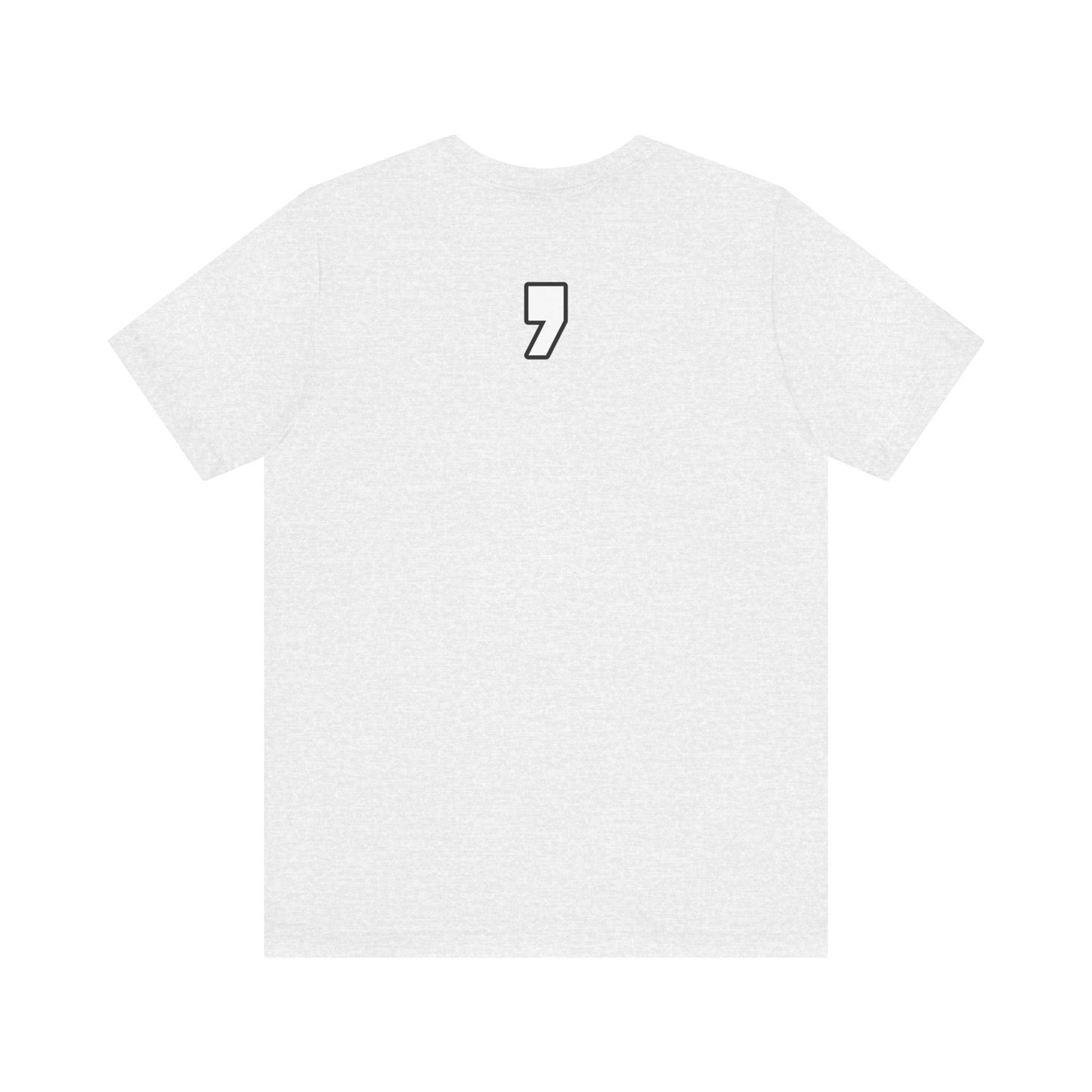Oxford Comma Unisex Crewneck T-Shirt | Literary Apparel, English Language Tee