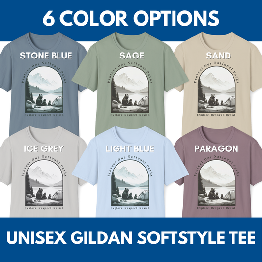 Protect Our National Parks Tee | Activism T-Shirt, Unisex Soft Style Top (6 Colors)