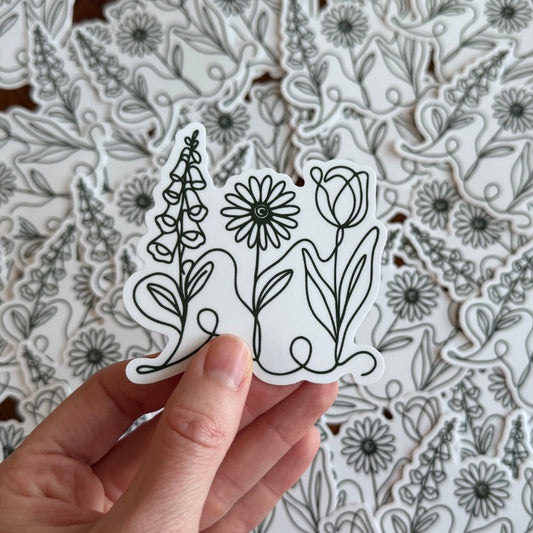 green-foxglove-daisy-tulip-subtle-fdt-flowers-indoor-outdoor-decal-anti-trump-anti-maga-sticker-glossy
