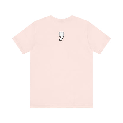 Oxford Comma Unisex Crewneck T-Shirt | Literary Apparel, English Language Tee