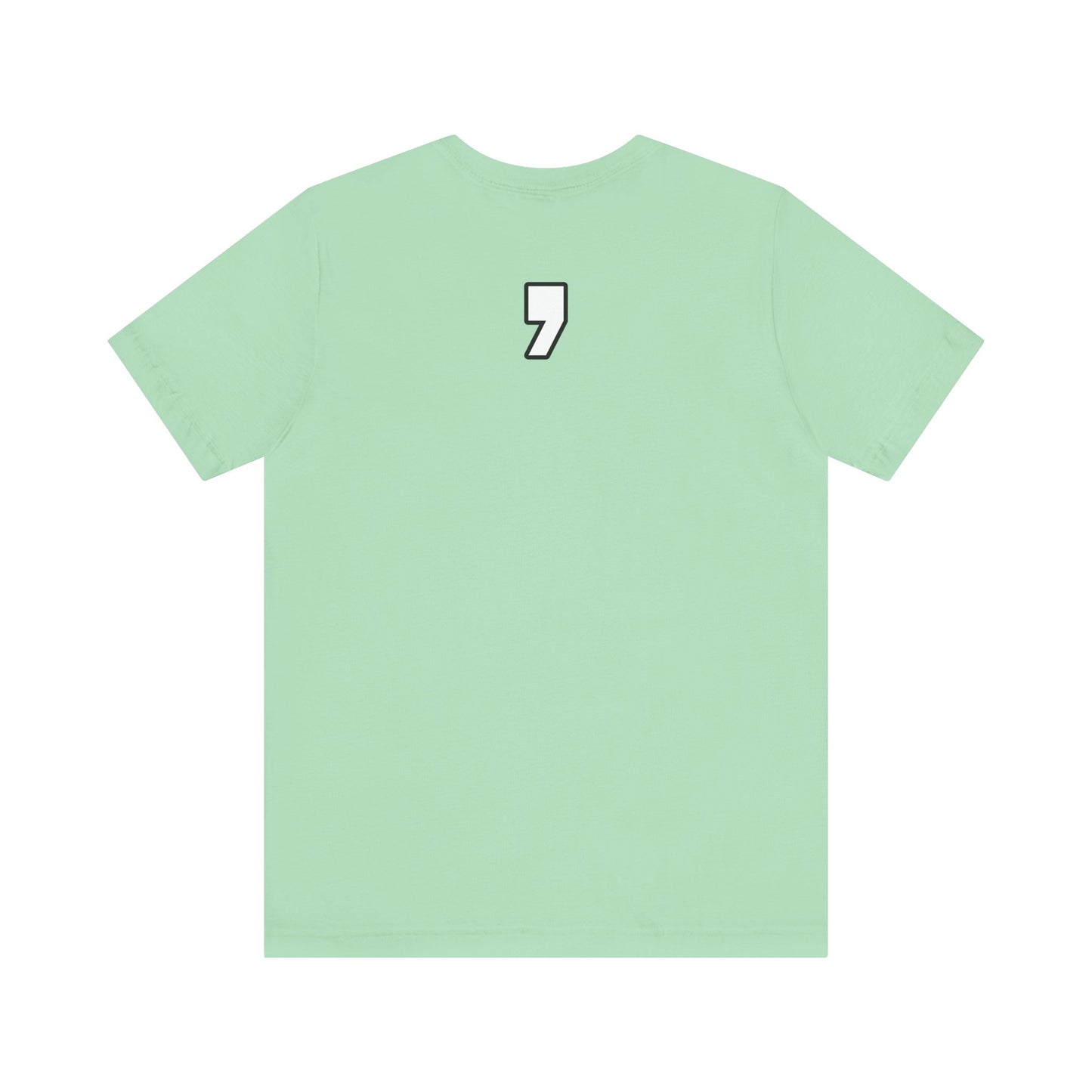 Oxford Comma Unisex Crewneck T-Shirt | Literary Apparel, English Language Tee