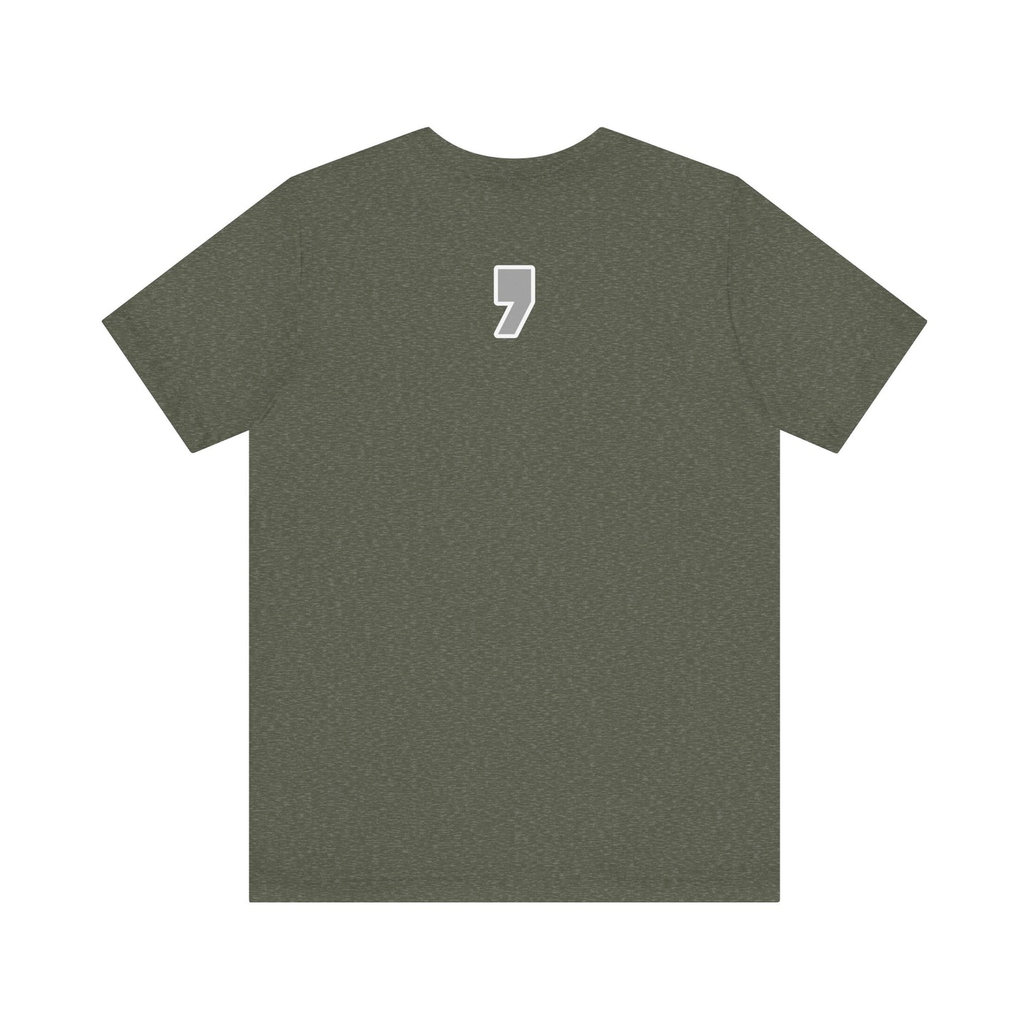 Oxford Comma Unisex Crewneck T-Shirt | Literary Apparel, English Language Tee