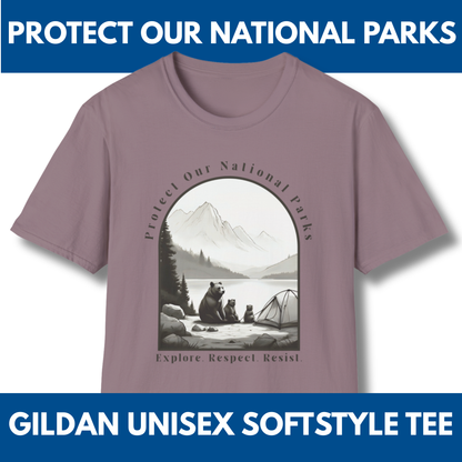 Protect Our National Parks Tee | Activism T-Shirt, Unisex Soft Style Top (6 Colors)