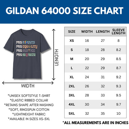 Unisex Political Activism Statement T-Shirt| Softstyle Equality Top
