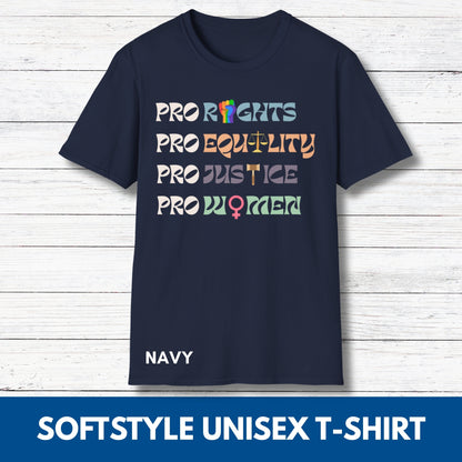 Unisex Political Activism Statement T-Shirt| Softstyle Equality Top