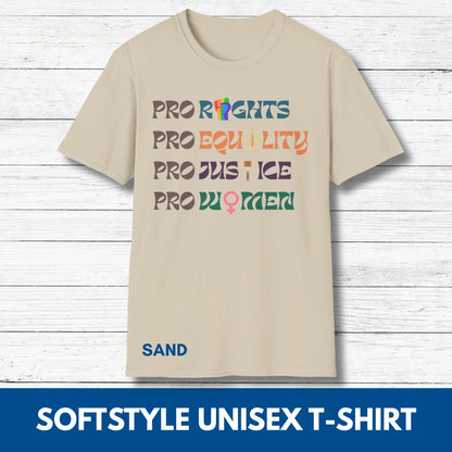 Unisex Political Activism Statement T-Shirt| Softstyle Equality Top