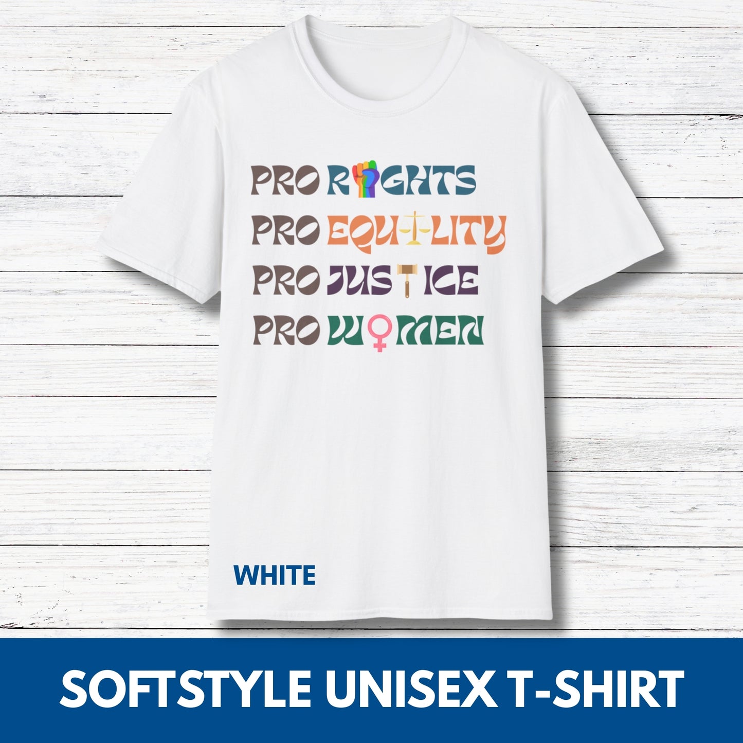 Unisex Political Activism Statement T-Shirt| Softstyle Equality Top