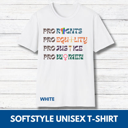 Unisex Political Activism Statement T-Shirt| Softstyle Equality Top