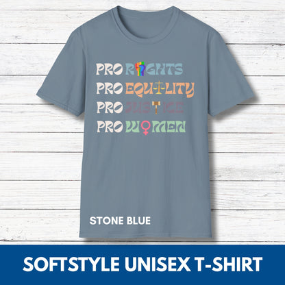 Unisex Political Activism Statement T-Shirt| Softstyle Equality Top