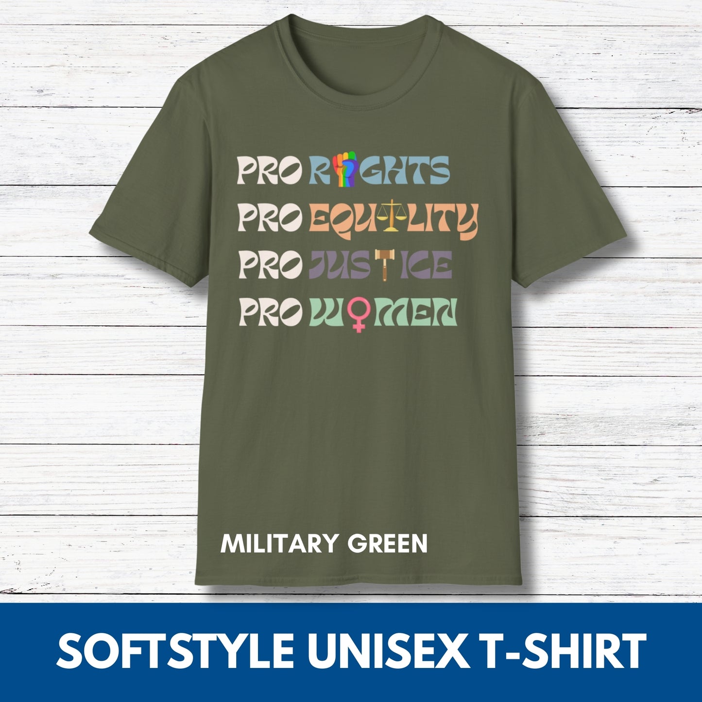 Unisex Political Activism Statement T-Shirt| Softstyle Equality Top