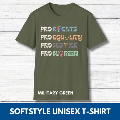 Unisex Political Activism Statement T-Shirt| Softstyle Equality Top