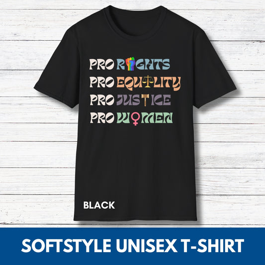 Unisex Political Activism Statement T-Shirt| Softstyle Equality Top