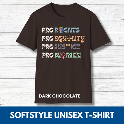 Unisex Political Activism Statement T-Shirt| Softstyle Equality Top