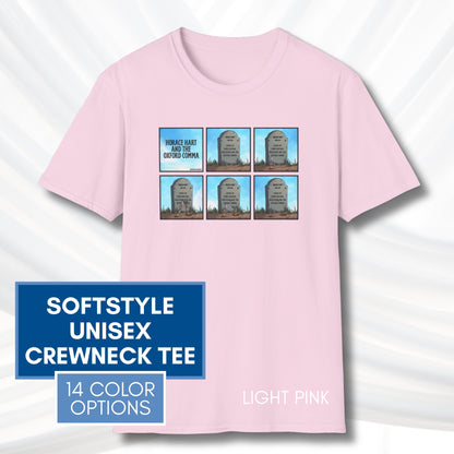 Oxford Comma Funny Grammar T-Shirt | Gildan Unisex Softstyle Short Sleeve Tee