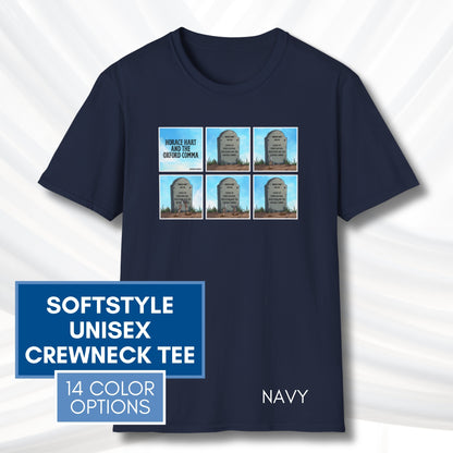 Oxford Comma Funny Grammar T-Shirt | Gildan Unisex Softstyle Short Sleeve Tee