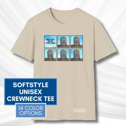 Oxford Comma Funny Grammar T-Shirt | Gildan Unisex Softstyle Short Sleeve Tee