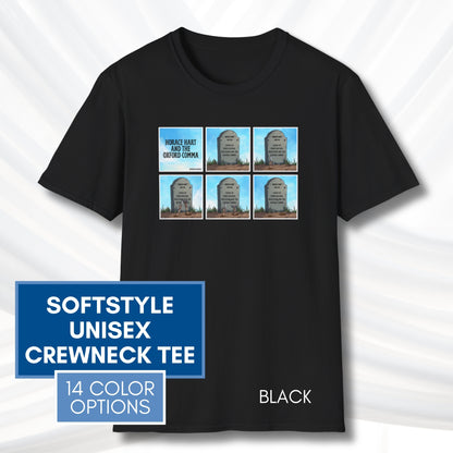 Oxford Comma Funny Grammar T-Shirt | Gildan Unisex Softstyle Short Sleeve Tee