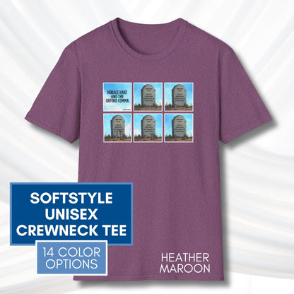 Oxford Comma Funny Grammar T-Shirt | Gildan Unisex Softstyle Short Sleeve Tee