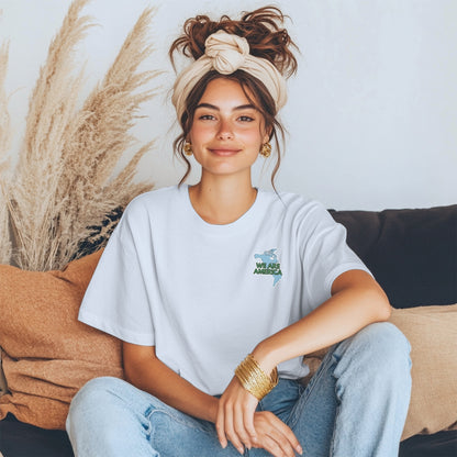 Together We Are America Unisex Short Sleeve T-Shirt | World Unity Graphic Tee