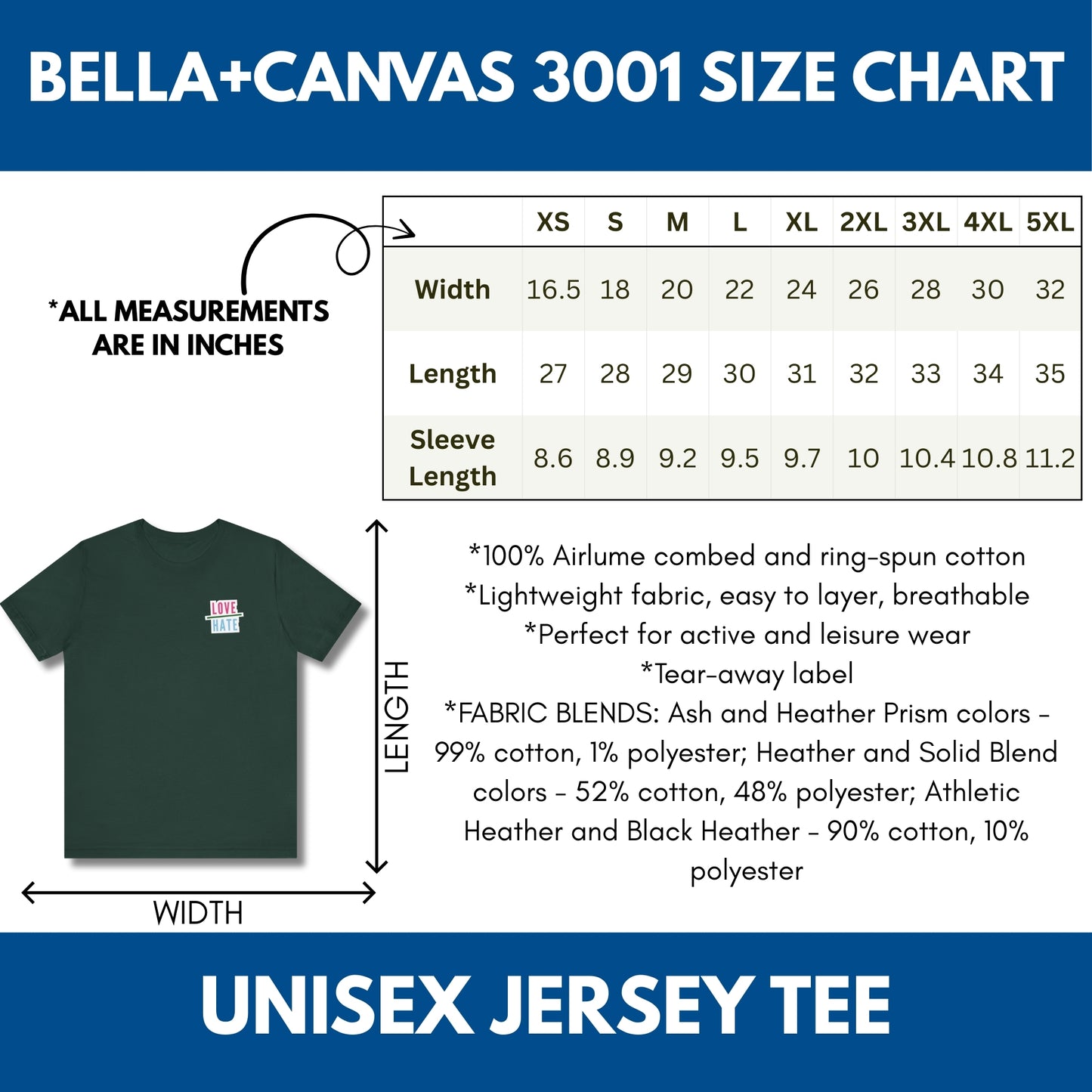 Love Over Hate Graphic Tee | “The Only Thing More Powerful Than Hate Is Love” T-Shirt