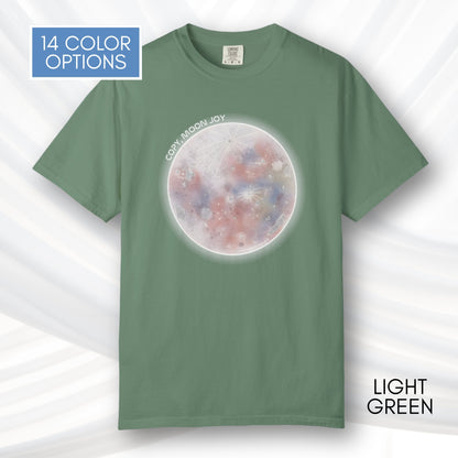 Copy Moon Joy, Artemis II Inspired Unisex Graphic Tee | Hand Drawn Illustration T-Shirt (Comfort Colors)