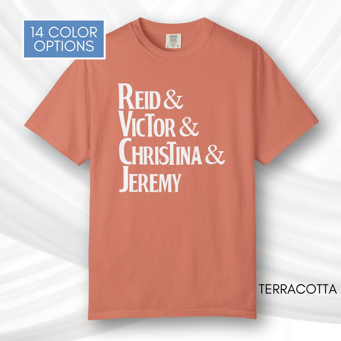 Artemis II Crew, NASA Inspired Unisex Graphic Tee | Space Lover T-Shirt (Comfort Colors)