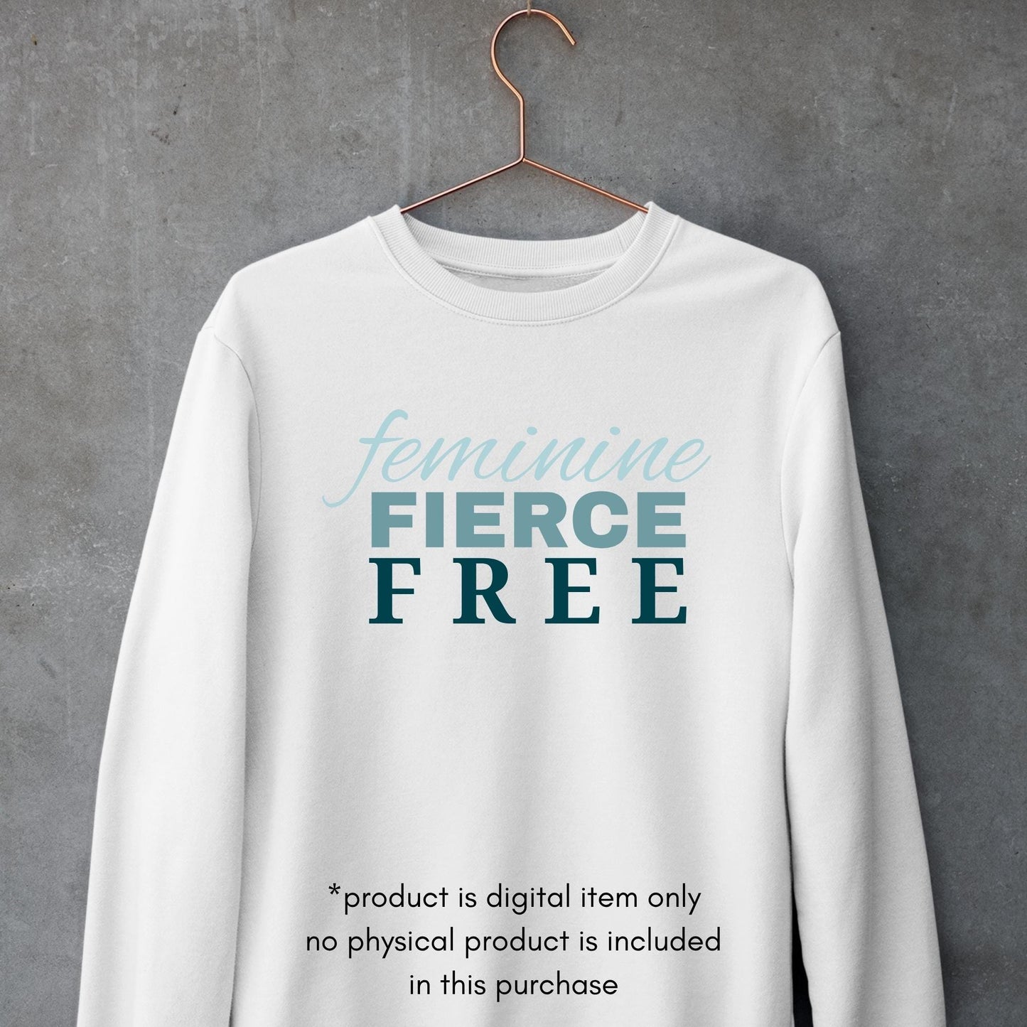 Female Empowerment Clipart Pack | Feminist PNG JPG SVG Bundle - Feminine Fierce Free