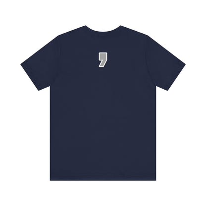 Oxford Comma Unisex Crewneck T-Shirt | Literary Apparel, English Language Tee