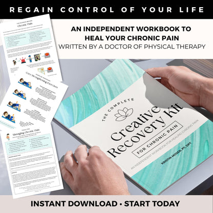 Chronic Pain Recovery Workbook | Heal Your Pain from Home (Digital Download)