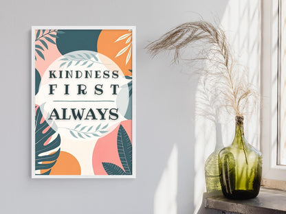 Positive Affirmation Wall Art Bundle | Mental Health Poster Set, Therapy Office Decor (Digital Download)