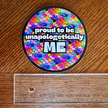 Rainbow-Pride-LGBTQ-Glossy-Vinyl-Sticker-Unapologetically-Me-Indoor-Outdoor-Decal
