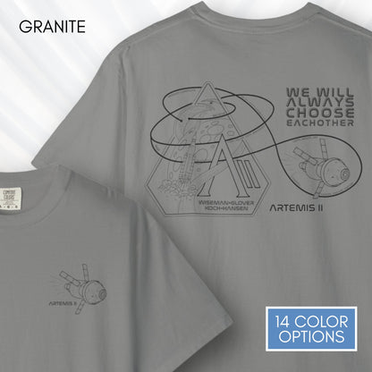 artemis-ii-mission-nasa-inspired-unisex-graphic-tee-space-lover-tshirt-hand-drawn-art-comfort-colors-granite