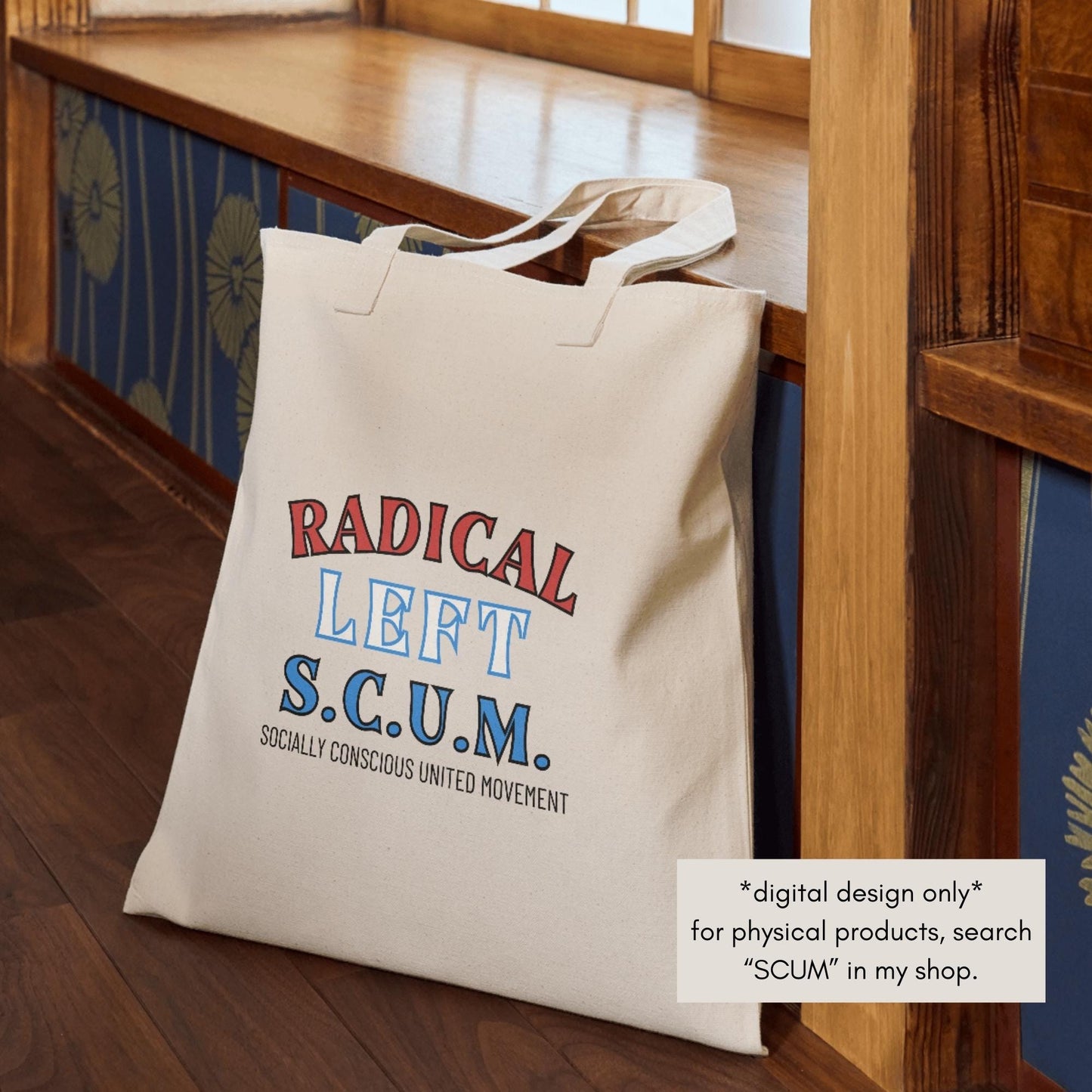 Radical Left Scum Design Bundle | RLS Progressive Leftist Political Clipart Collection (Digital Download)