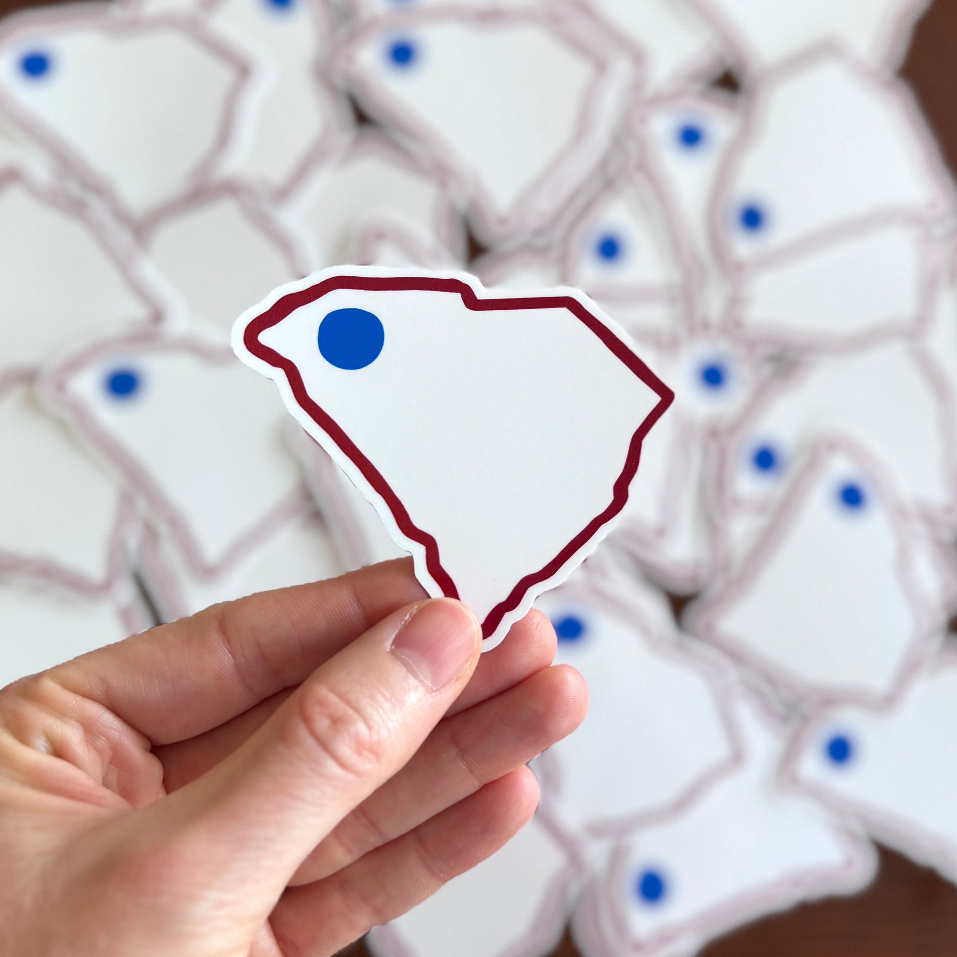 blue-dot-red-state-democratic-activist-sticker-upstate-south-carolina-greenville-spartanburg-gsp-indoor-outdoor-vinyl-decal-laptop-water-bottle-car-window