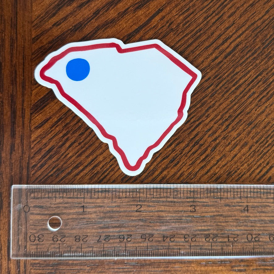 blue-dot-red-state-democratic-activist-sticker-upstate-south-carolina-greenville-spartanburg-gsp-indoor-outdoor-vinyl-decal-laptop-water-bottle-car-window