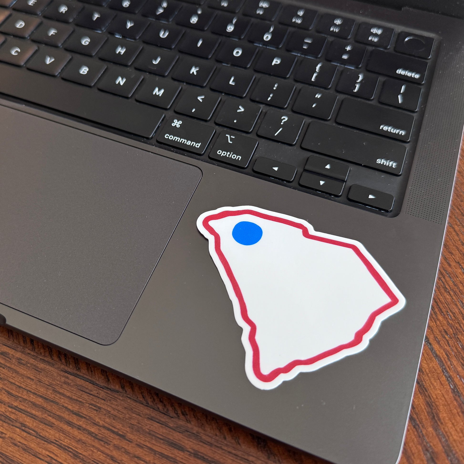 blue-dot-red-state-democratic-activist-sticker-upstate-south-carolina-greenville-spartanburg-gsp-indoor-outdoor-vinyl-decal-laptop-water-bottle-car-window