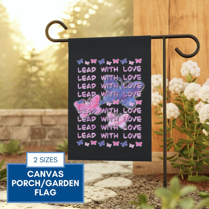 dolly-parton-inspired-butterfly-garden-flag-lead-with-love-porch-flag-hand-drawn-art