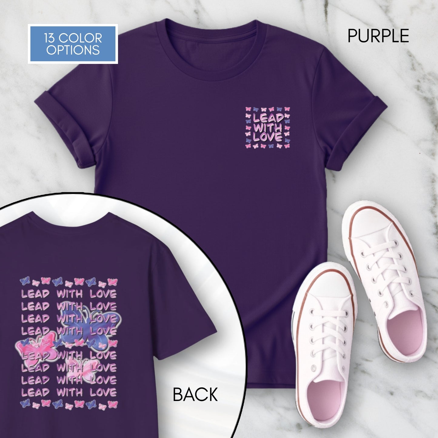 dolly-parton-inspired-lead-with-love-butterfly-graphic-tee