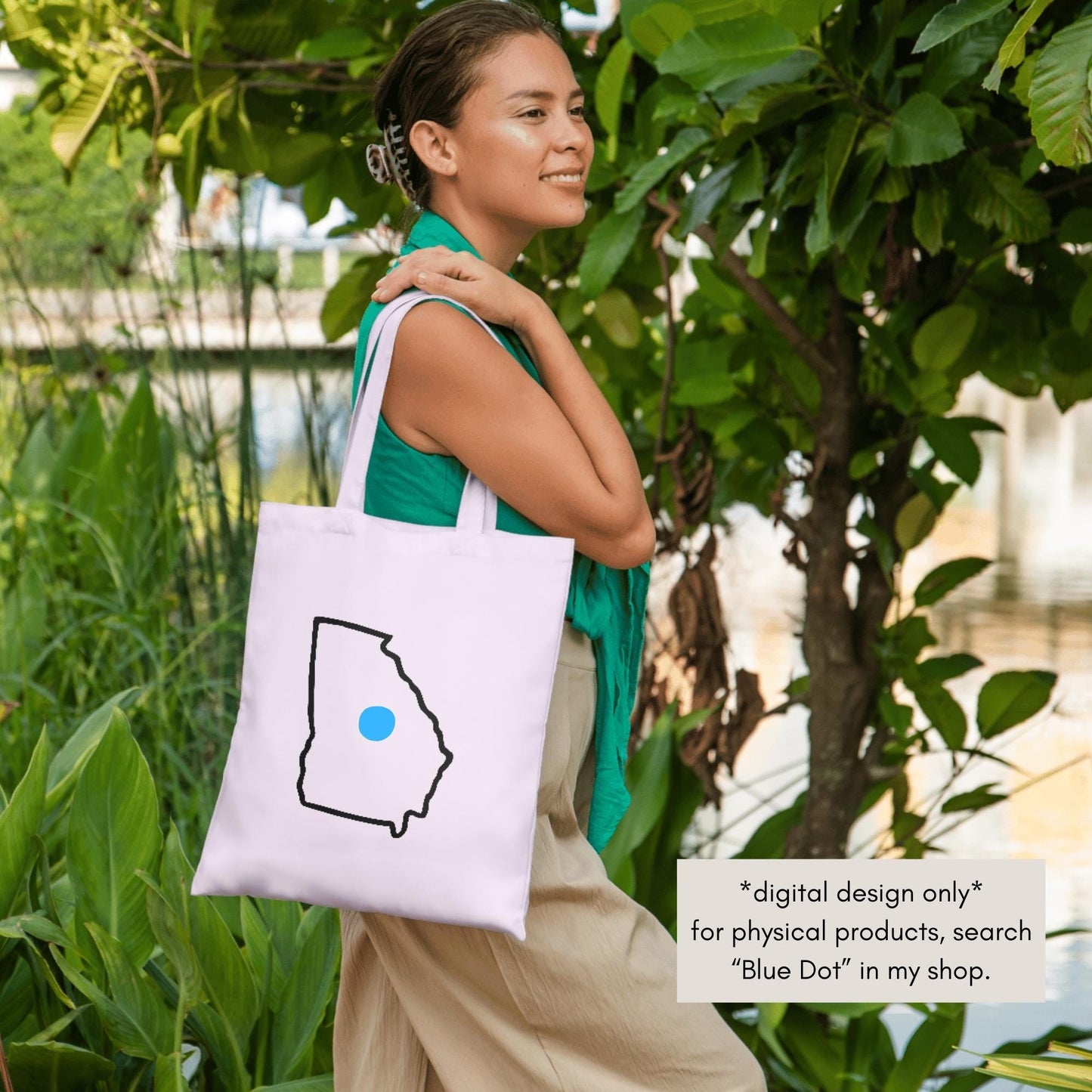 Blue Dot Red State Clipart Bundle | Political Activism Democratic Transparent Designs (Digital Download)