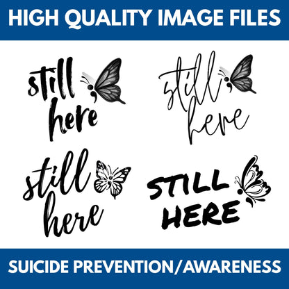 Semi-Colon Clipart Bundle | Suicide Prevention & Mental Health Awareness (Digital Download, SVG, PNG, JPG)