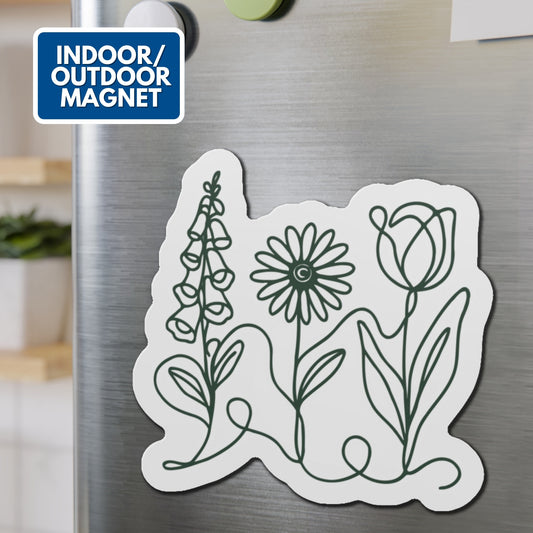 foxglove-daisy-tulip-car-magnet-sage-green-subtle-fdt-political-activism-car-decor-anti-trump-no-words