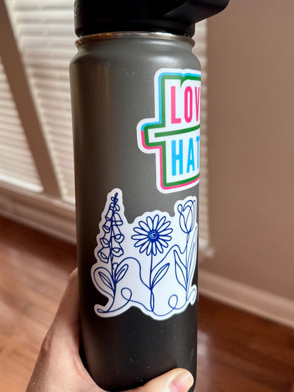 foxglove-daisy-tulip-subtle-fdt-flowers-vinyl-sticker-decal-indoor-outdoor-anti-trump-no-words