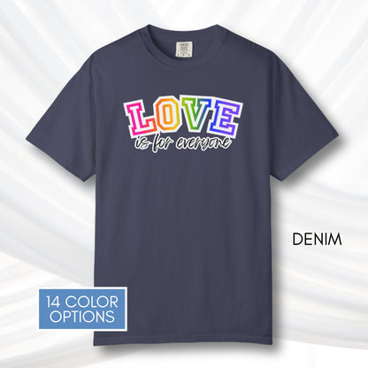 love-is-for-everyone-lgbtq-ally-rainbow-pride-comfort-colors-tshirt-tee-top-apparel