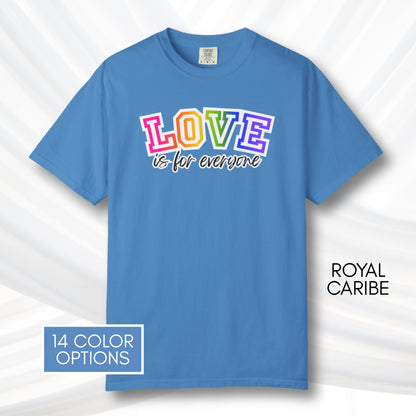 love-is-for-everyone-lgbtq-ally-rainbow-pride-comfort-colors-tshirt-tee-top-apparel