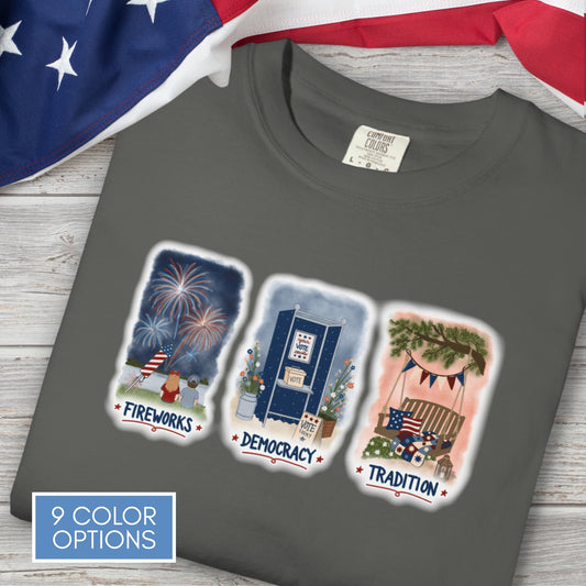 patriotic-subtle-fdt-independence-day-tee-july-4th-tshirt-democratic-activist-anti-trump-parade-apparel-hand-drawn-art
