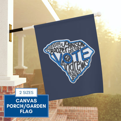 south-carolina-votes-blue-2026-democratic-campaign-garden-porch-flag-sc-activist-outdoor-decor