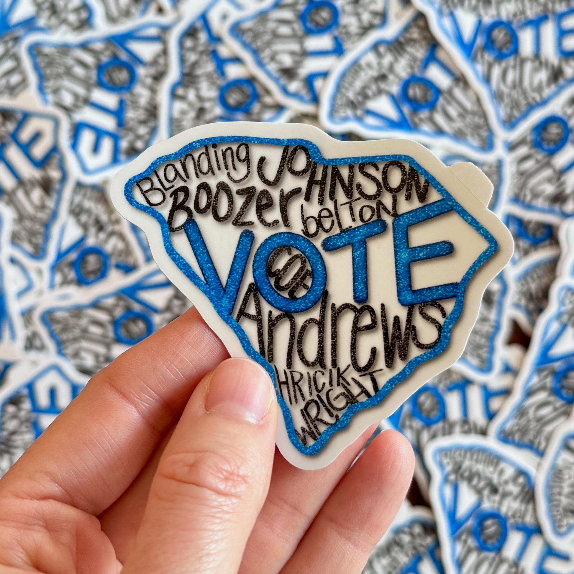 south-carolina-votes-blue-2026-democratic-candidate-campaign-sticker-3-inch-indoor-outdoor-vinyl-decal-annie-andrews-jermaine-johnson