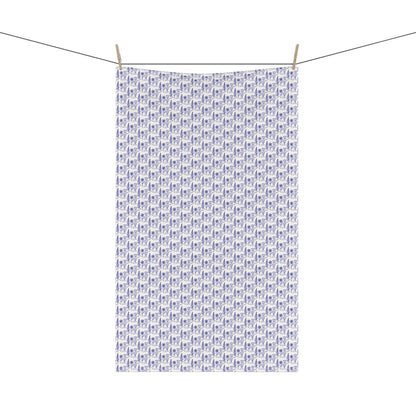 subtle-fdt-flowers-cotton-tea-towel-foxglove-daisy-tulip-blue-and-white-floral-kitchen-towel-anti-trump-anti-maga