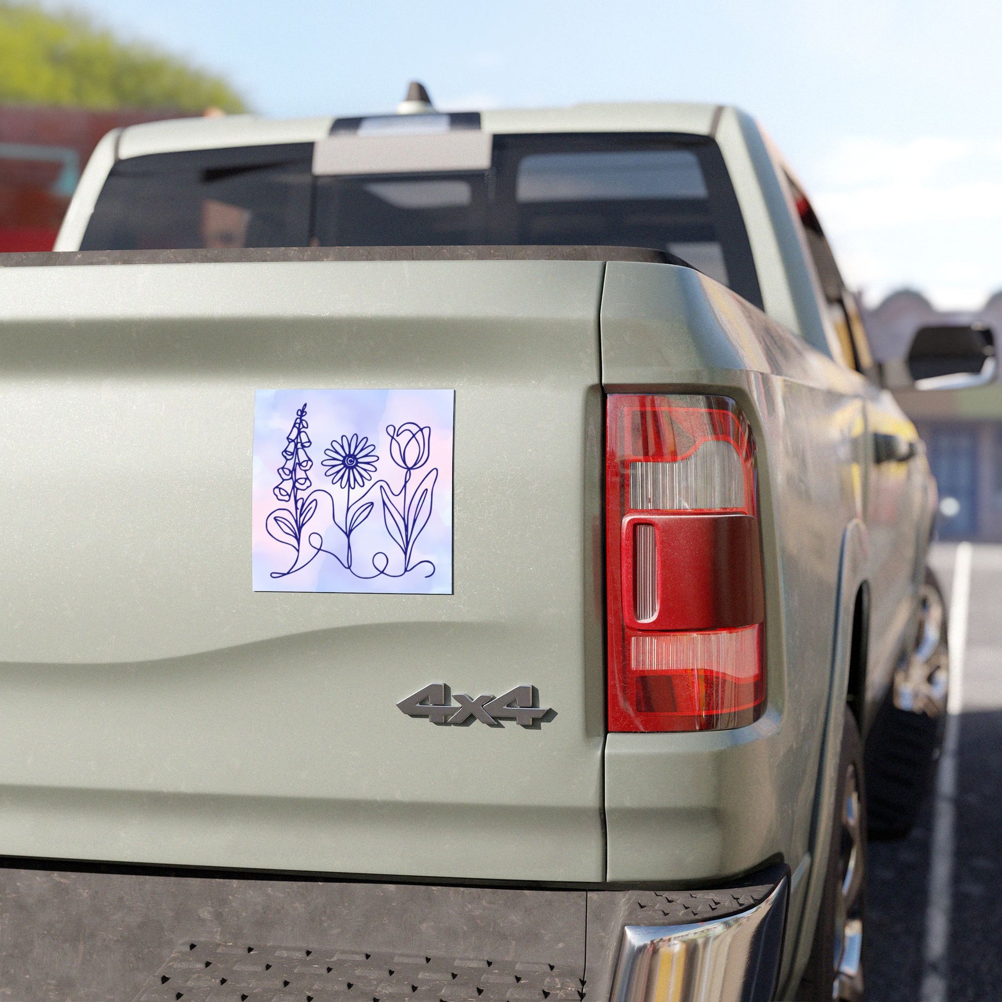 subtle-fdt-flowers-foxglove-daisy-tulip-square-car-magnet-political-activism-car-refrigerator-locker-decor